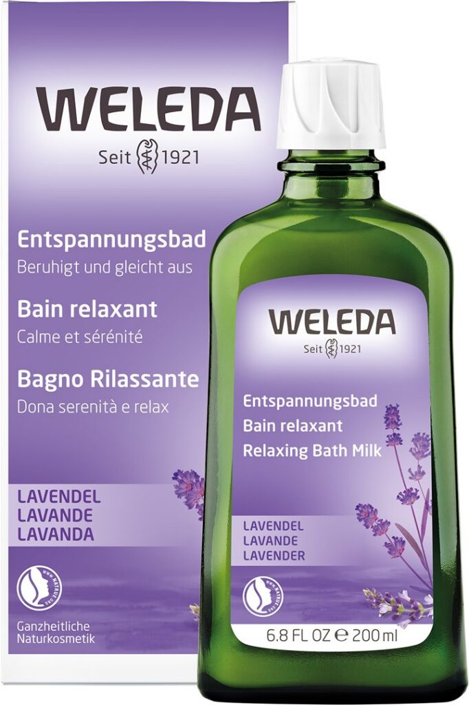WELEDA bain relaxant lavande fl verre 200 ml