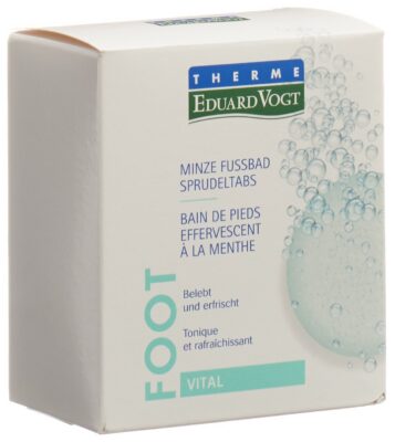 E.VOGT THERME VITAL bain pied tabs efferv 6 x 30 g