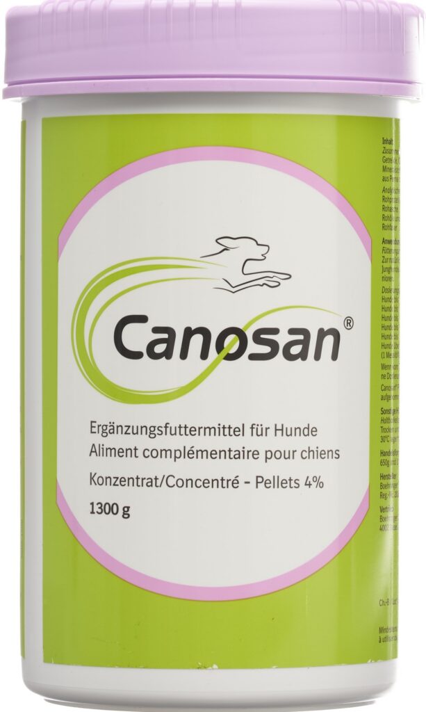 CANOSAN concentré pellets 4 % chien bte 1300 g