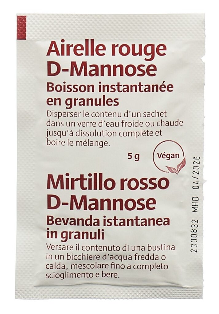 ALPINAMED Airelle rouge D-Mannose gran 20 sach 5 g