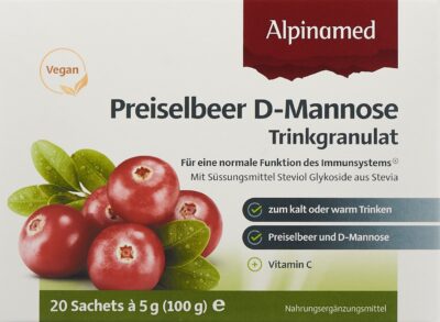 ALPINAMED Airelle rouge D-Mannose gran 20 sach 5 g
