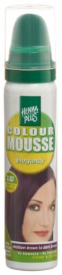 HENNA PLUS colour mousse 3.67 burgundy 75 ml