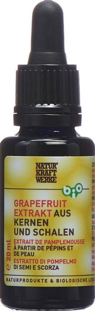 NATURKRAFTWERKE Extrait de pamplemousse bio 20 ml