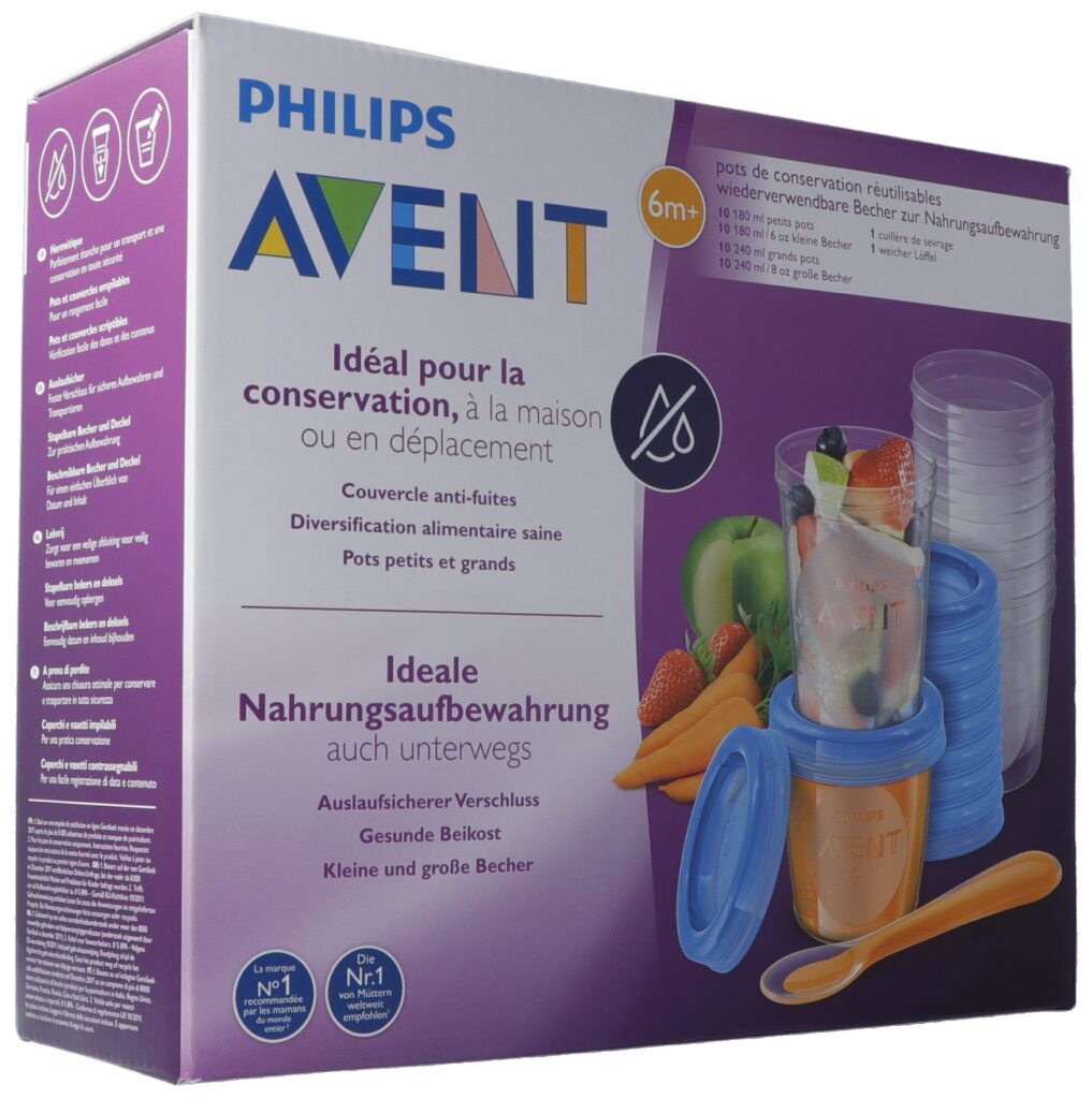 AVENT système conservation pour purée