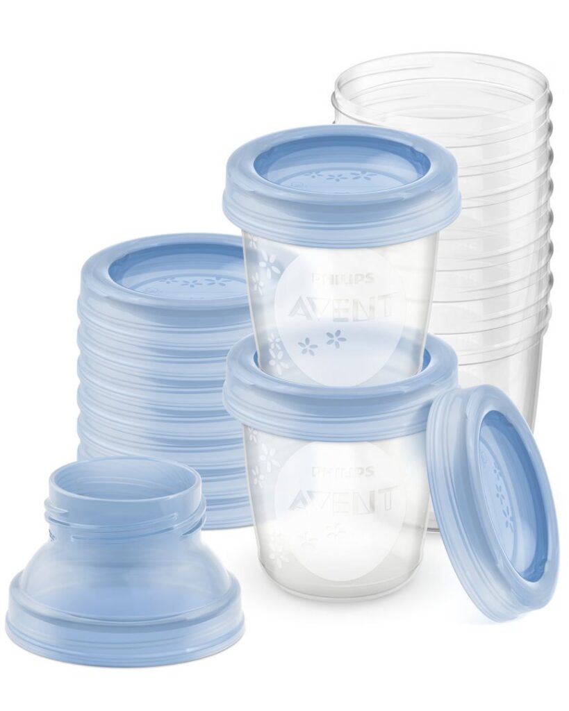AVENT set pots pour lait maternel