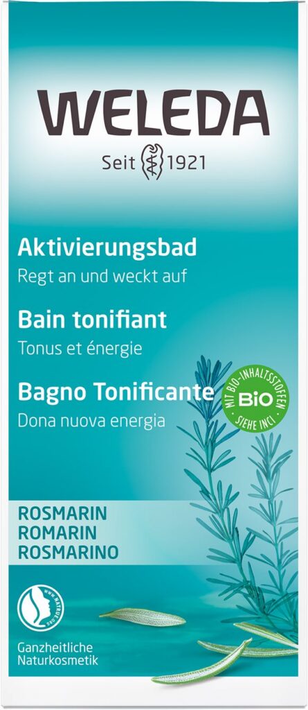 WELEDA bain tonifiant romarin fl verre 200 ml