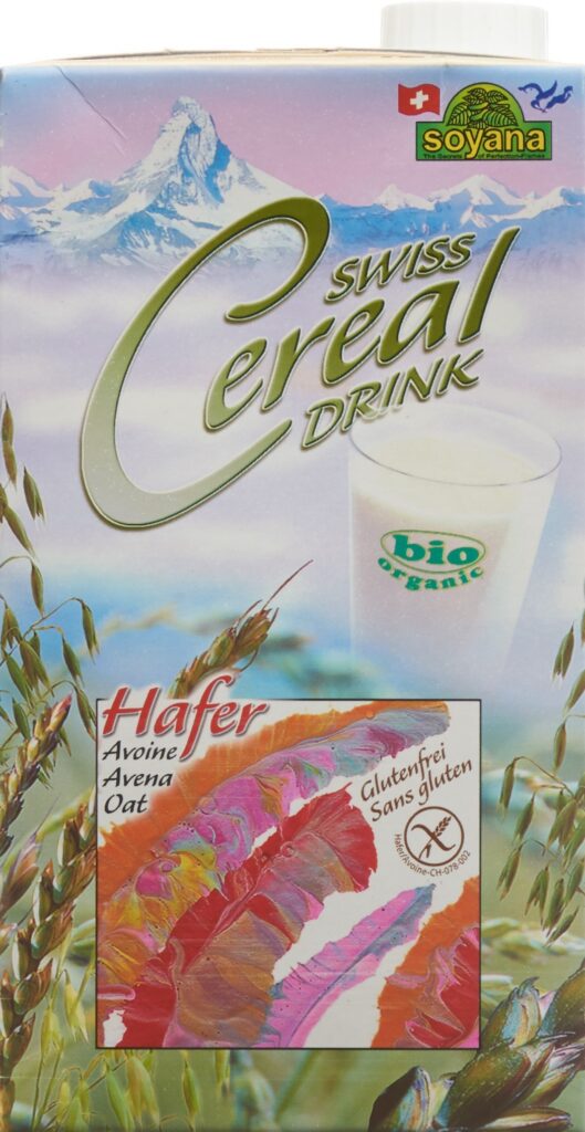 SOYANA SWISS Cereal boisson avoin bio tétra 1 lt