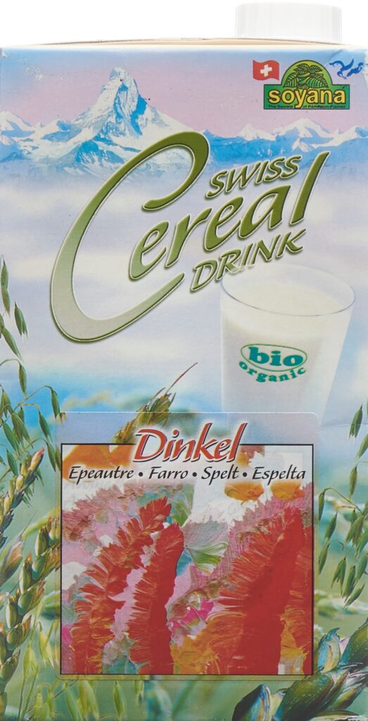 SOYANA SWISS Cereal boisson épeautre bio 1 lt