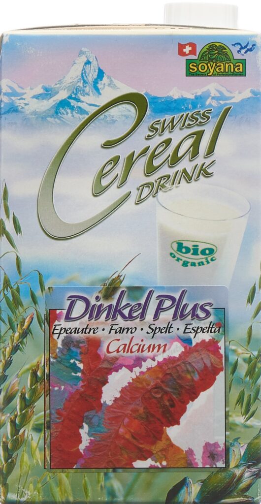 SOYANA SWISS Cereal boisson épeautre calc bio 1 lt