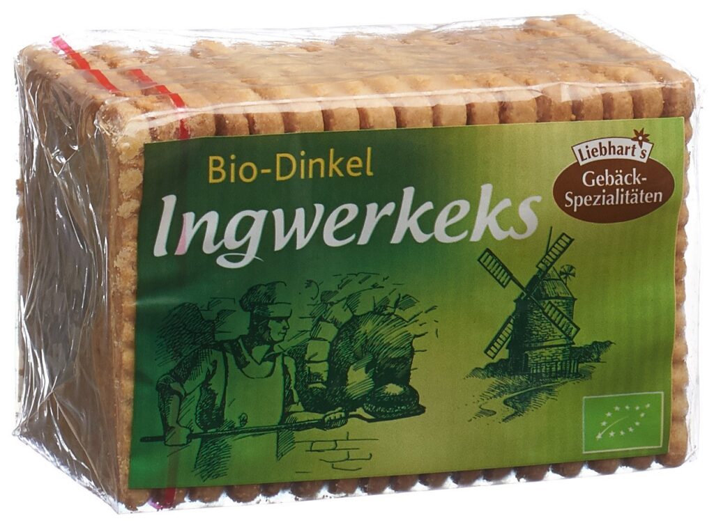 LIEBHART keks épeautre gingembre bio 200 g