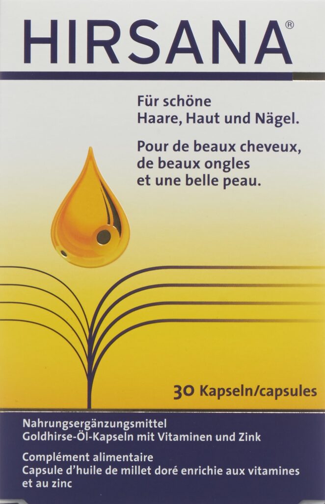 HIRSANA Capsules huile millet doré 30 pce