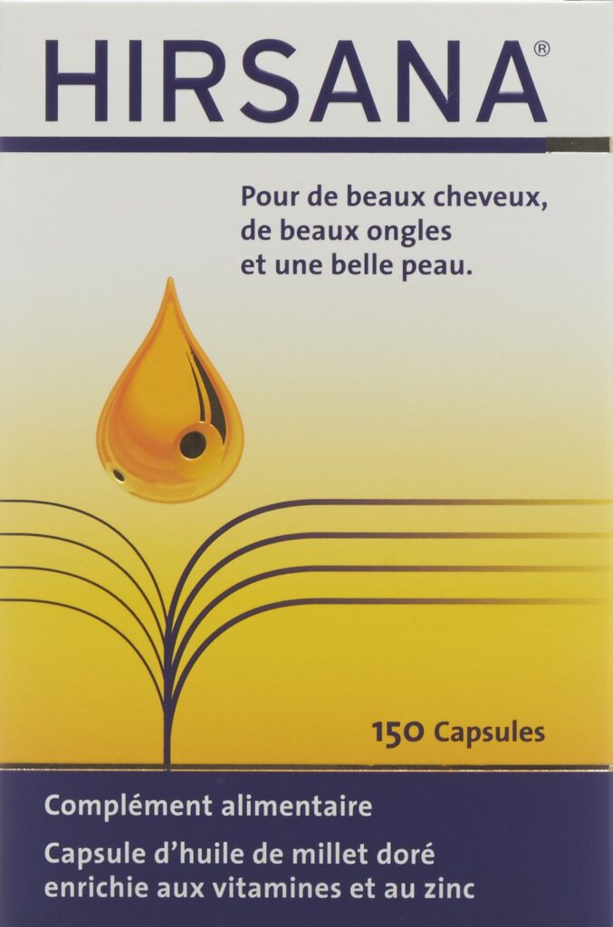 HIRSANA Capsules huile millet doré 150 pce