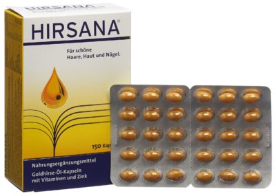 HIRSANA Capsules huile millet doré 150 pce