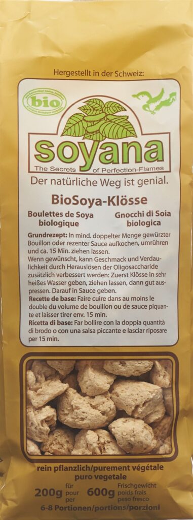 SOYANA prot de soya boulettes bio naturel 200 g