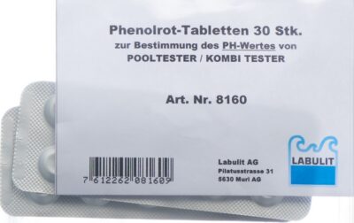 LABULIT pool tester comprimés rouge phénol 30 pce