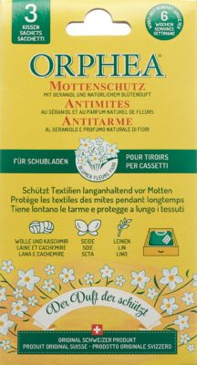 ORPHEA sachets antimite fleurs 3 pce