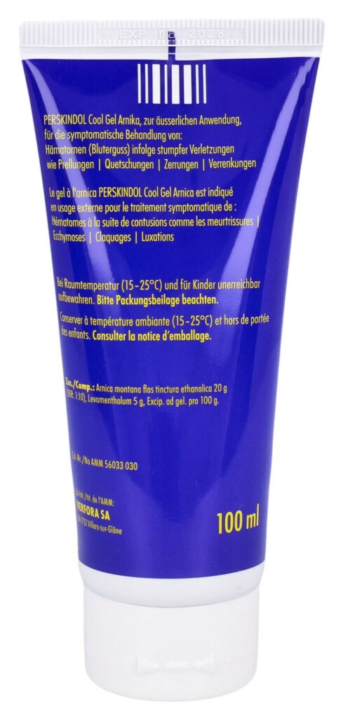 PERSKINDOL Cool arnica gel tb 100 ml