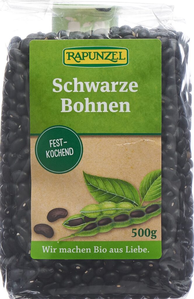 RAPUNZEL haricots noir 500 g