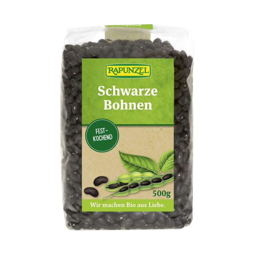 RAPUNZEL Bohnen schwarz 500 g