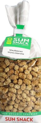 BIO SUN SNACK mûre blanche bio sach 150 g