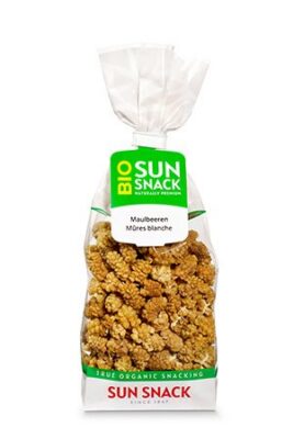 BIO SUN SNACK mûre blanche bio sach 150 g