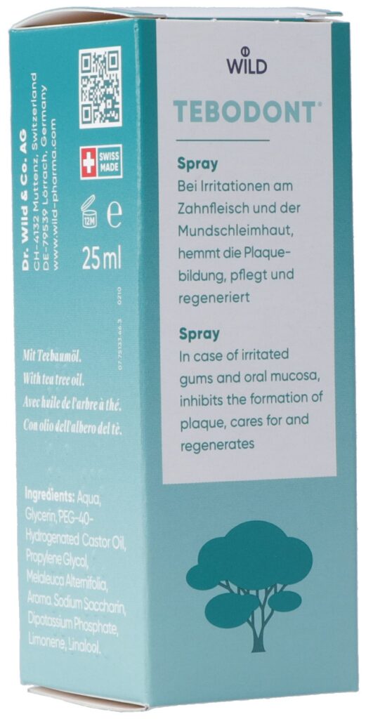 TEBODONT spray 25 ml
