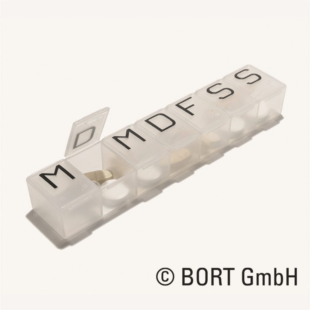 BORT EASYLIFE box comprimés 7 jours transparent