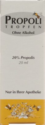PROPOLI gouttes 20 % sans alcool 20 ml