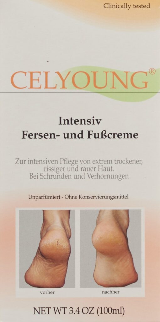 CELYOUNG crème pour les pieds et talons tb 100 ml