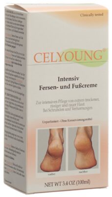 CELYOUNG crème pour les pieds et talons tb 100 ml