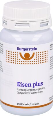 BURGERSTEIN Eisen plus caps moll bte 150 pce