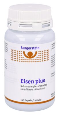 BURGERSTEIN Eisen plus caps moll bte 150 pce