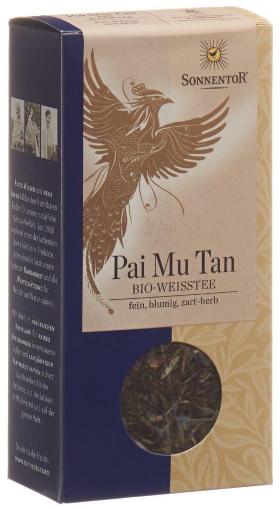 SONNENTOR thé blanc pai mu tan BIO 40 g