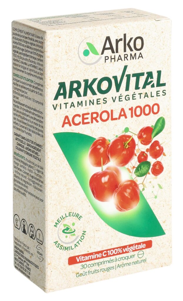 ARKOVITAL Acerola Arko cpr 1000 mg 30 pce