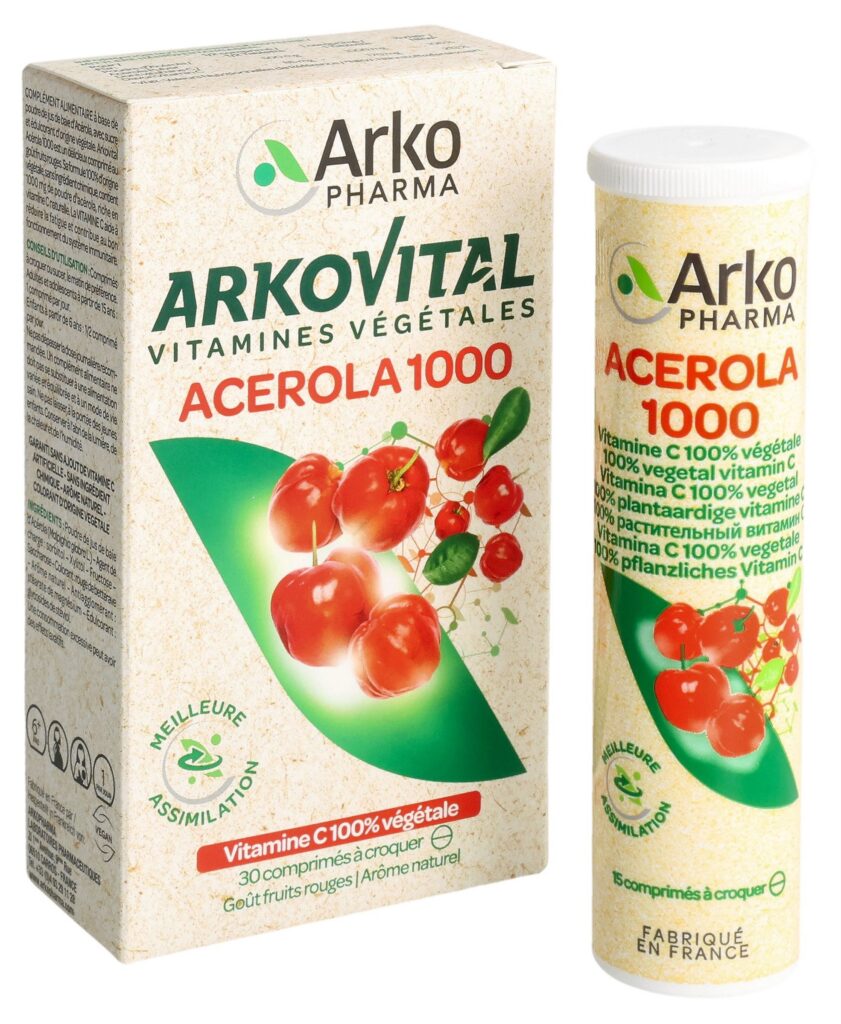 ARKOVITAL Acerola Arko cpr 1000 mg 30 pce