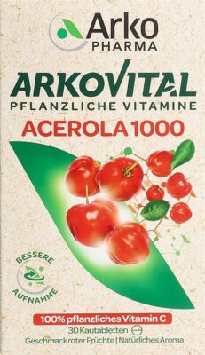 ARKOVITAL Acerola Arko cpr 1000 mg 30 pce