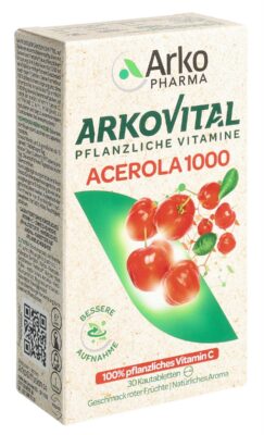 ARKOVITAL Acerola Arko cpr 1000 mg 30 pce