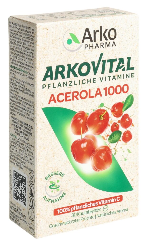 ARKOVITAL Acerola Arko cpr 1000 mg 30 pce