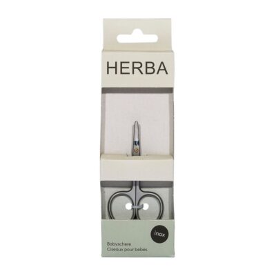 HERBA ciseaux pour bébés inox
