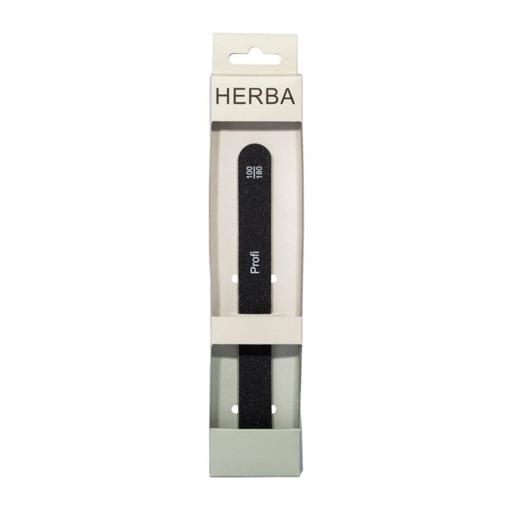 HERBA Nagelfeile Profi Körnung 100/180