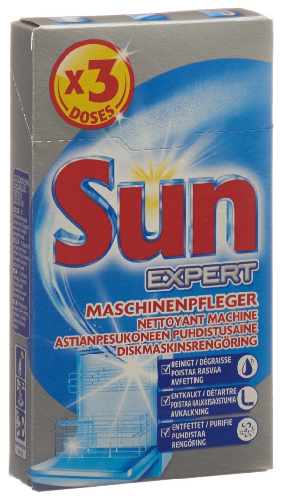SUN nettoyant machine 3 x 40 g
