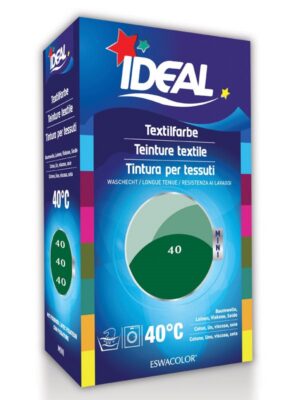 IDEAL MINI coton color no40 vert moyen