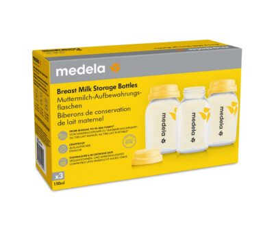 MEDELA biberon 150ml couv et empièc 3 pce