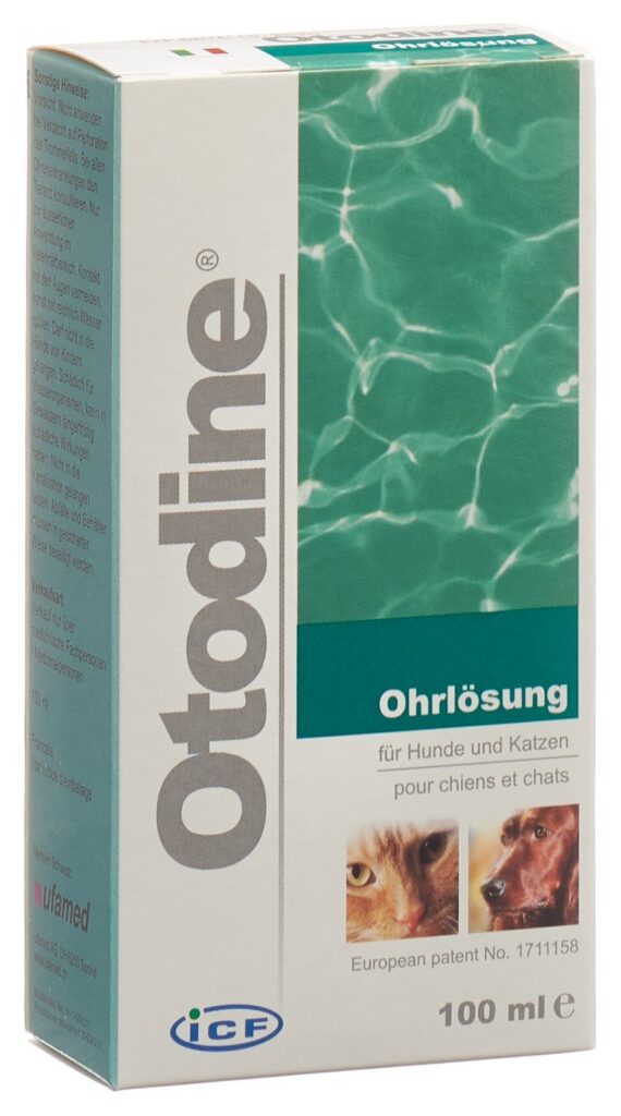 OTODINE sol nettoyante oreille chiens chats 100 ml