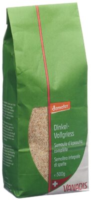 VANADIS semoule intégrale épeautre 500 g