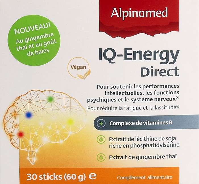 ALPINAMED IQ-Energy Direct stick 30 pce