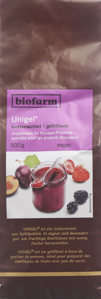 UNIGEL gélifiant autorisé p produi bourgeon 500 g