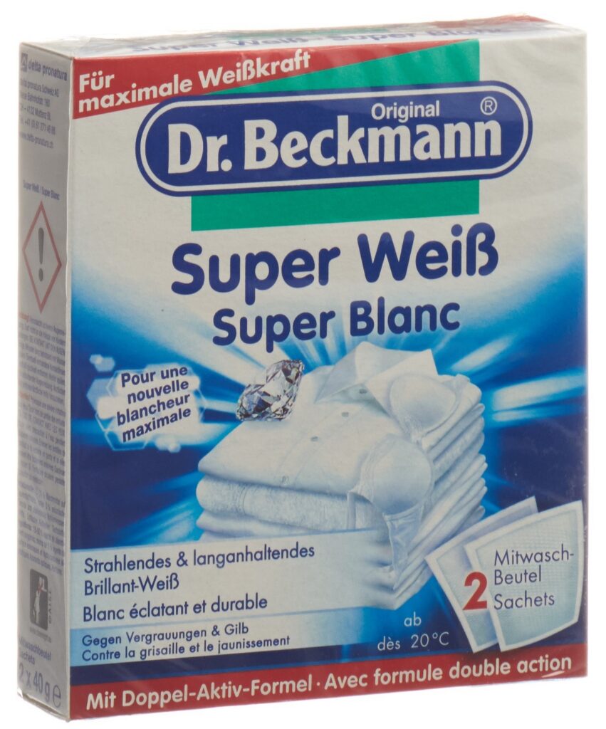 DR BECKMANN super blanc 2 x 40 g