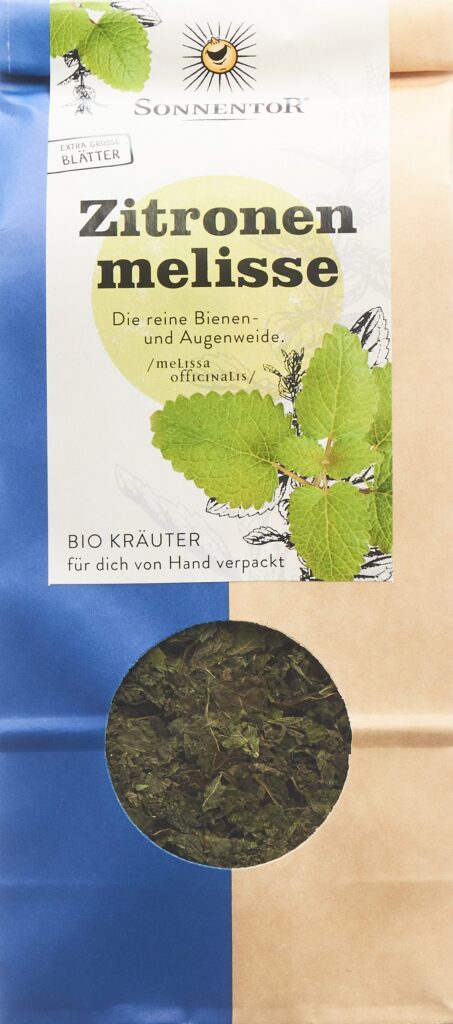 SONNENTOR thé mélisse citronnée ouvert BIO 50 g