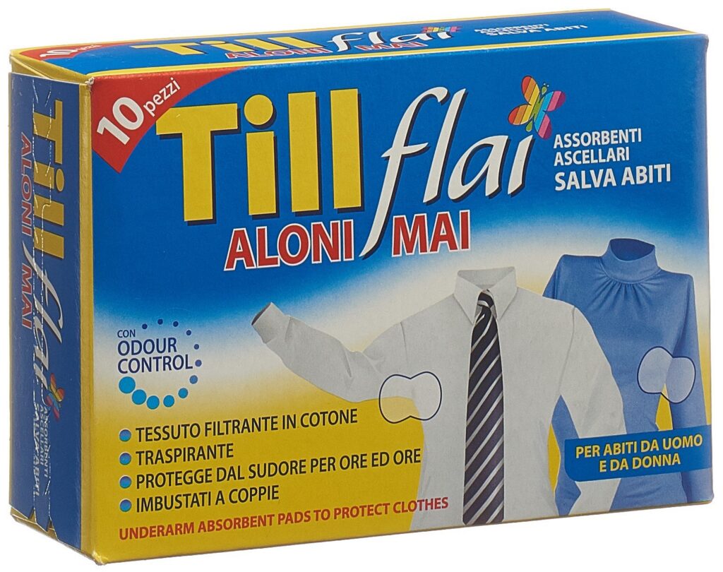 TILL FLAI absorbant axillaire 10 pce